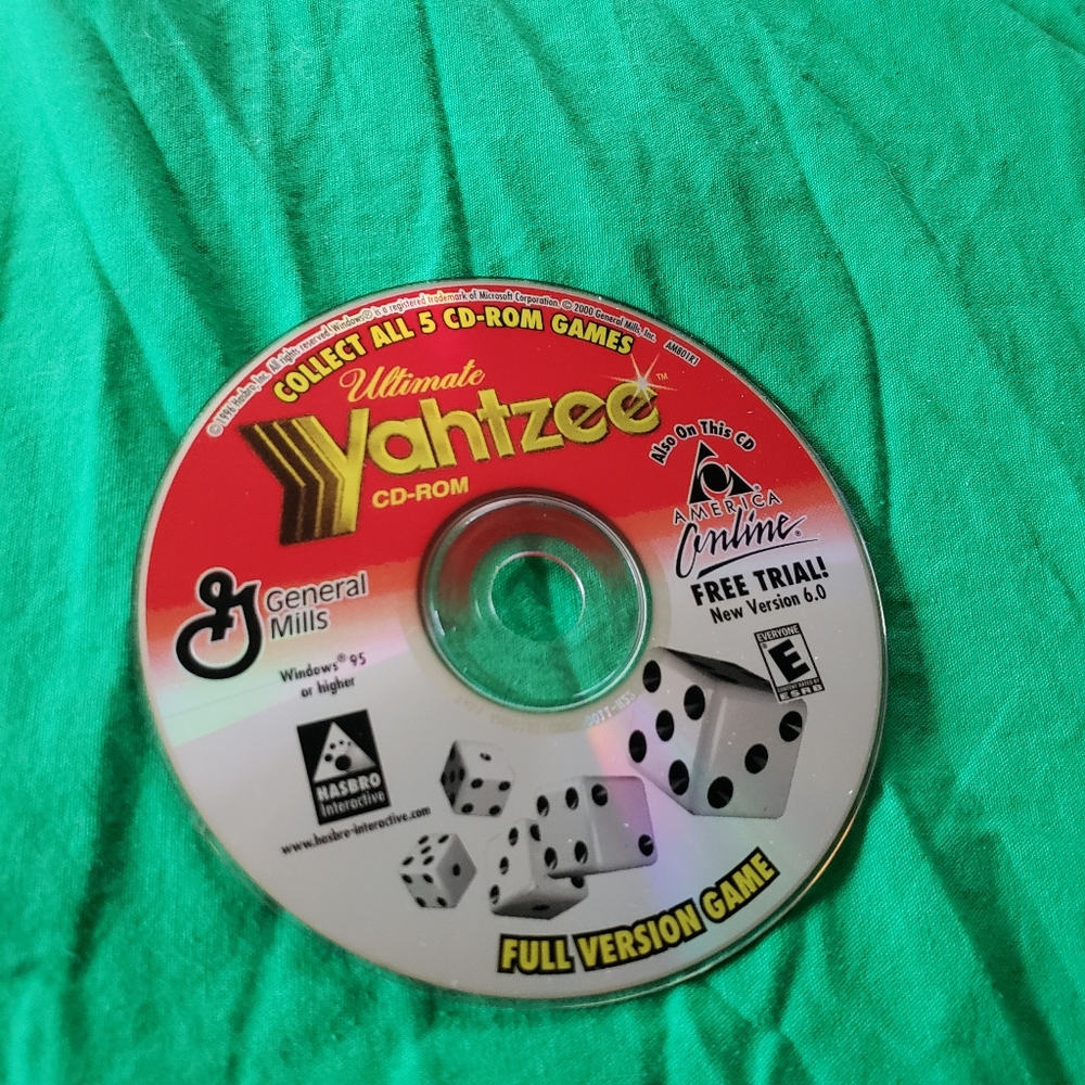 General Mills Ultimate Yahtzee CD-ROM (PC, 1996)